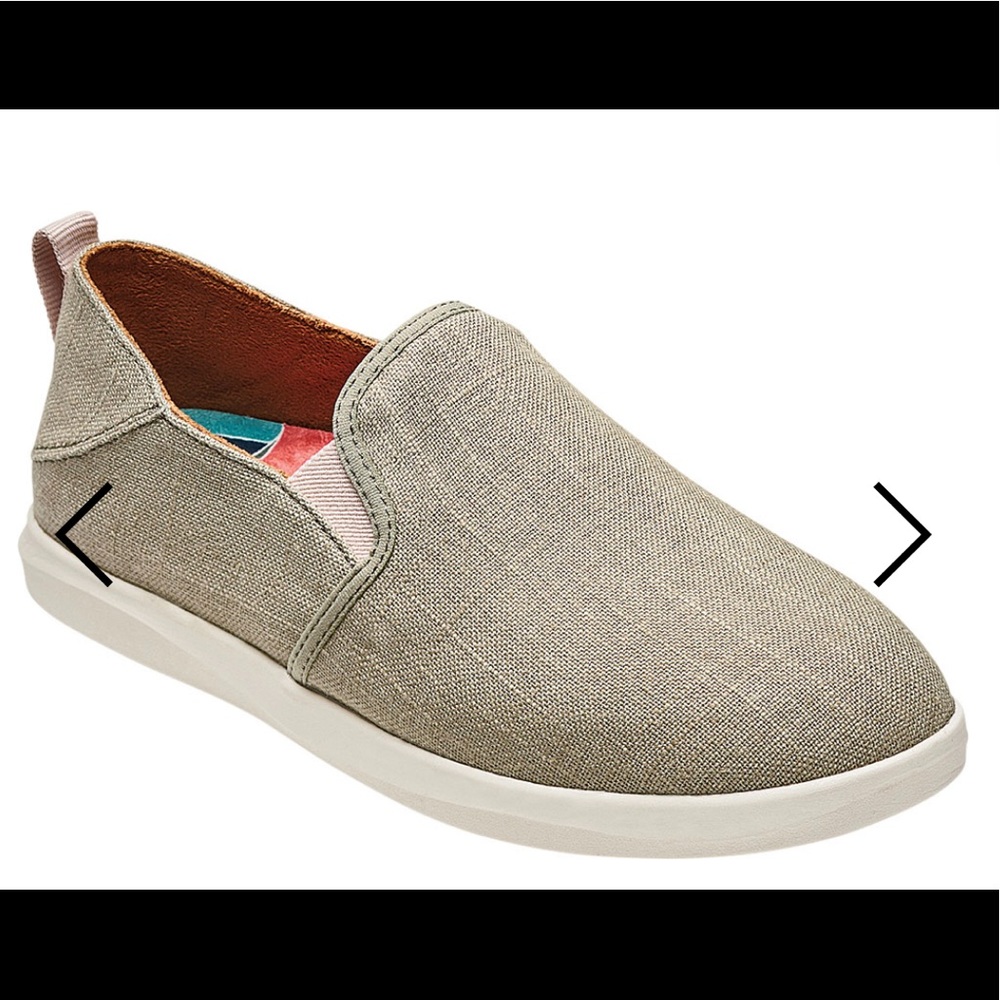 Olukai Hale’iwa Olona Silt/Off White Size 8